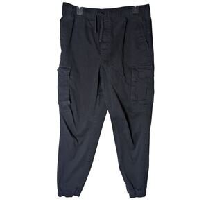 No Boundaries Black Cargo Pants Size M 32/34 Women’s Pull On